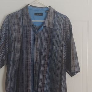 Jhane Barnes mens short sleeve shirt